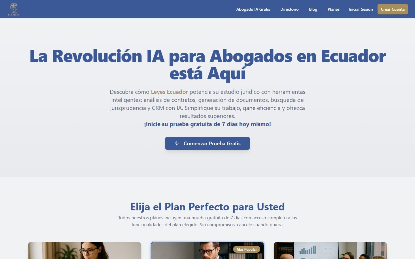 LeyesEcuador.com — Automated Legal Consultation Platform